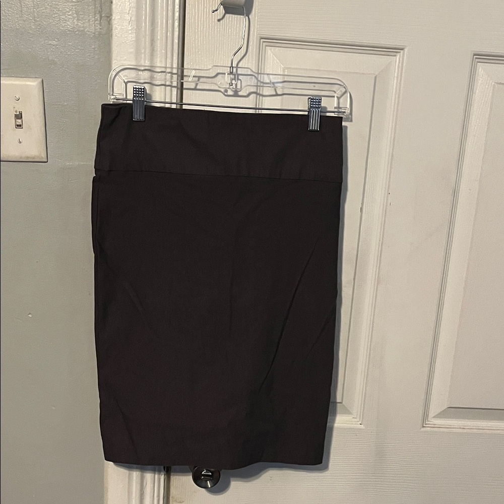 Body Central Elegant Charcoal Gray Pencil Skirt Y2K
